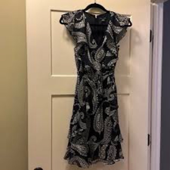 Allsaints Lani Kashmir Paisley Print Mini Day Dress